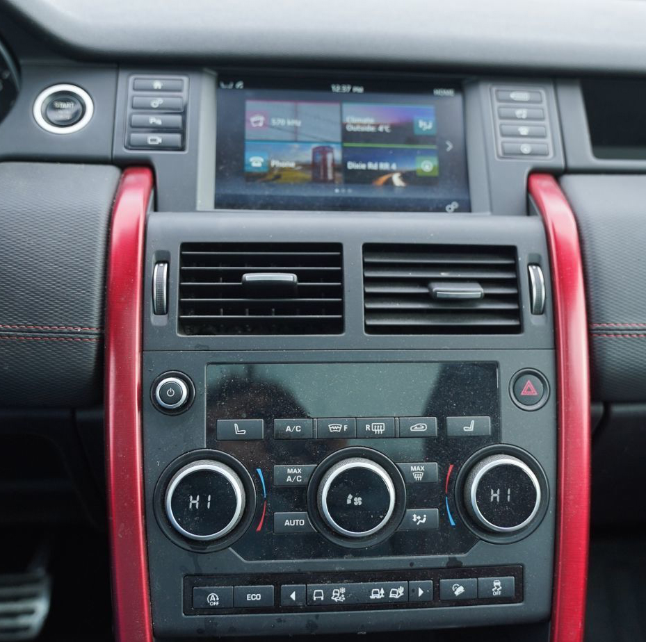 Écran Land Rover Discovery Sport 2015-2019 système HARMAN InControl Touch Pro 8 pouces à remplacer par écran tactile Android GPS CarPlay